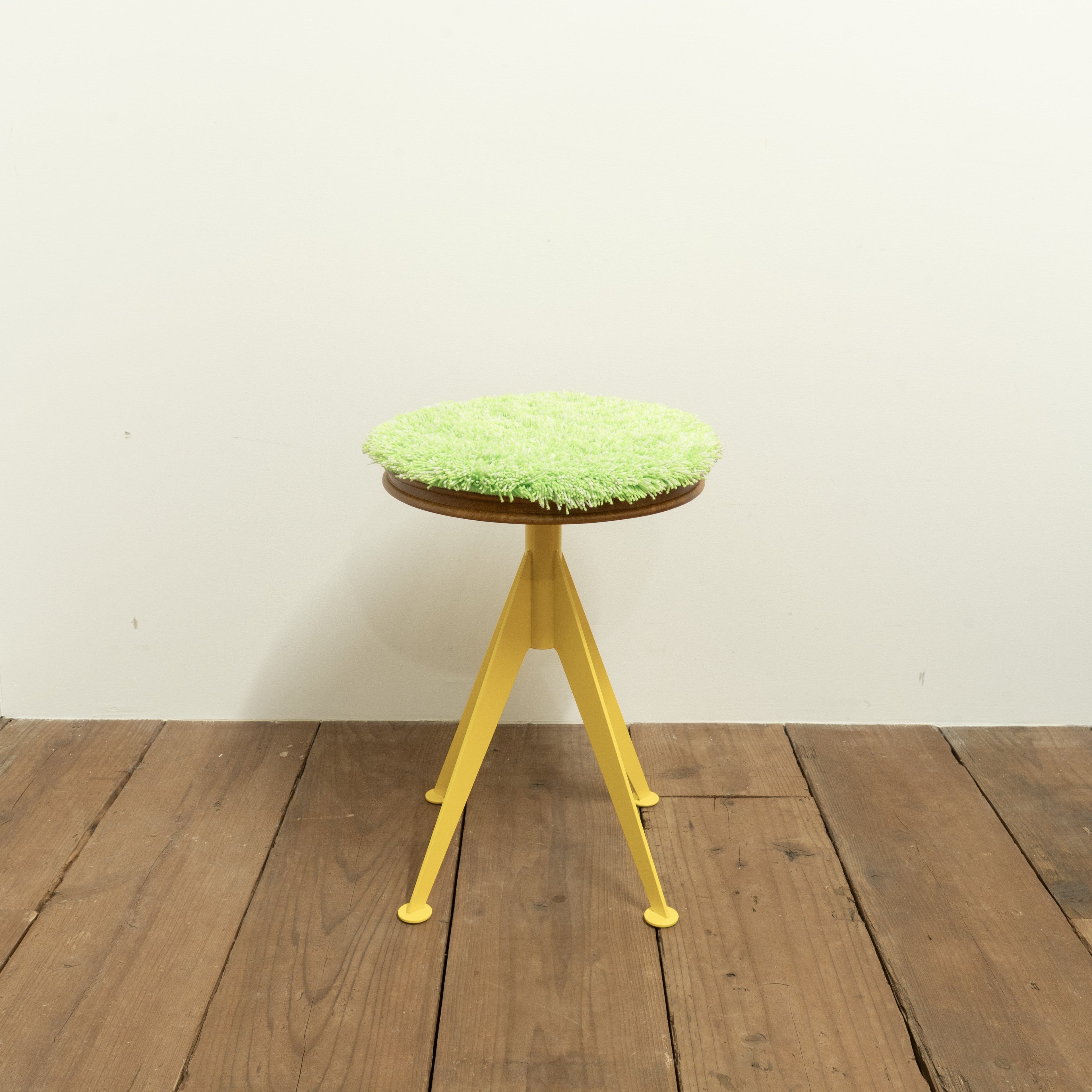 ROOM Heather Chair Rug - Lime Green