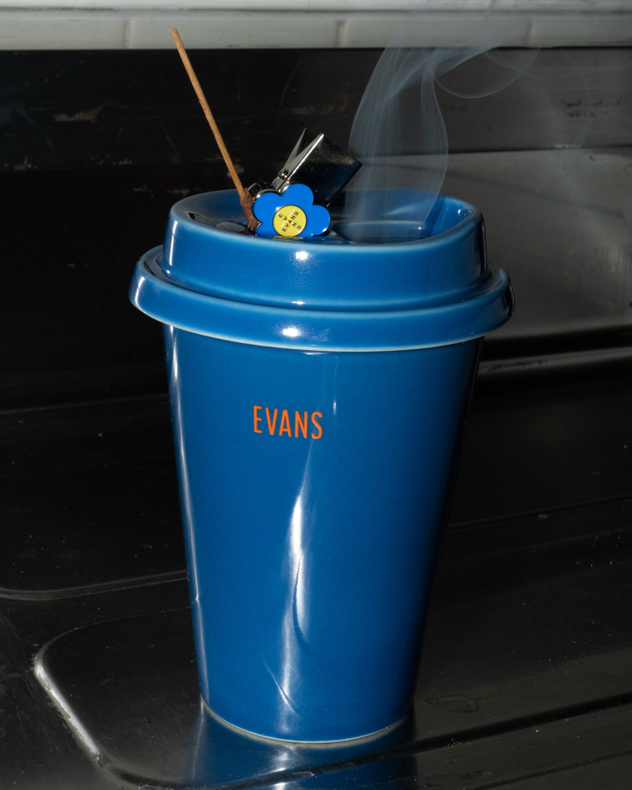 Cup Incense Burner - Blue – ROOM