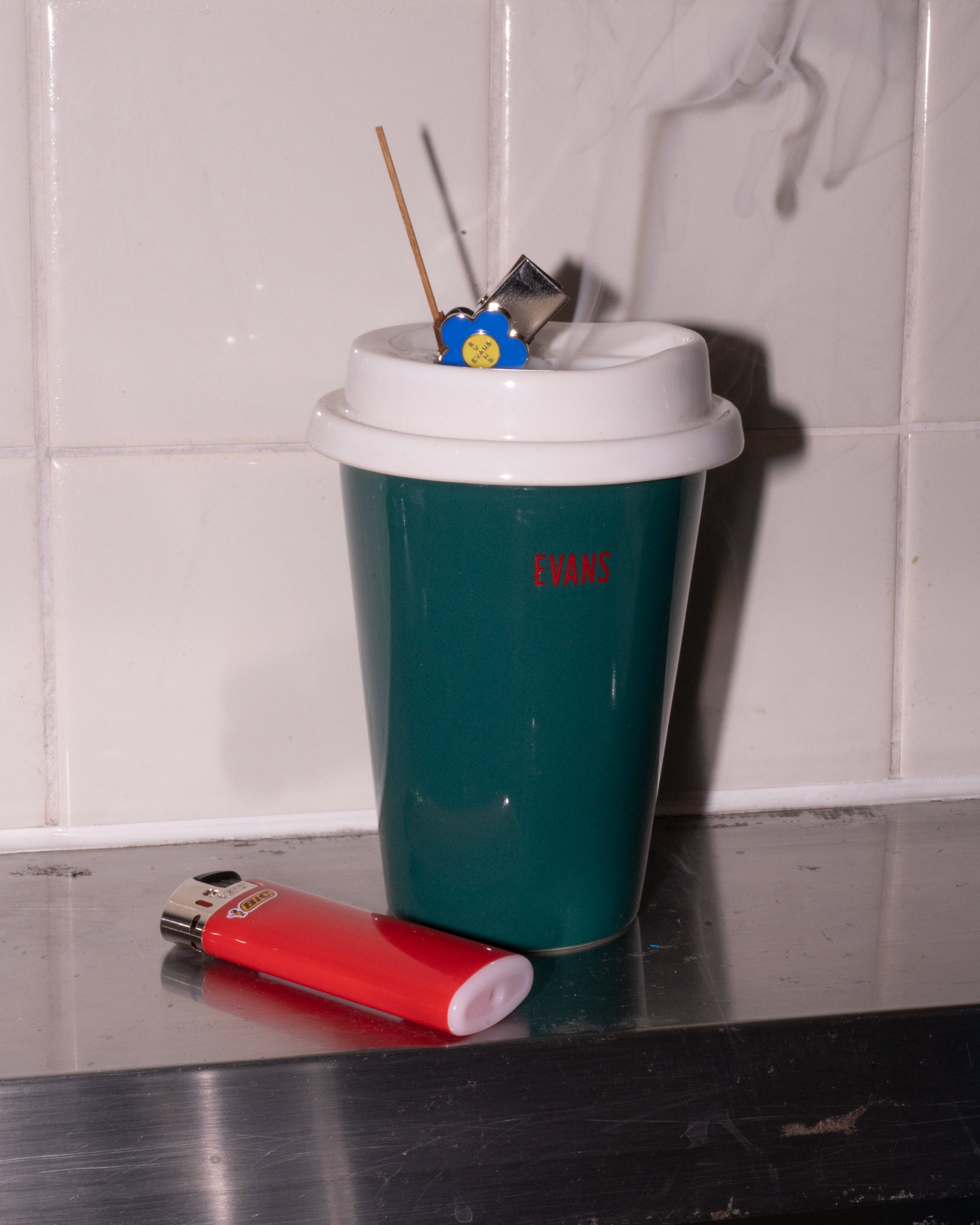 Cup Insence Burner - Green